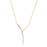 14K SI2 (H) Diamond Gold Necklace (CIRARI)