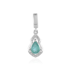 Grandidierite Silver Pendant