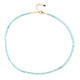 Blue Apatite Silver Necklace