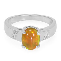 Kalimaya Opal Silver Ring