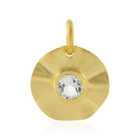 White Quartz Silver Pendant