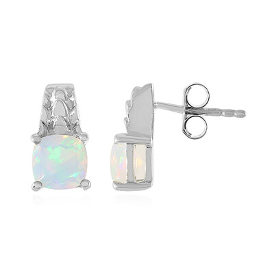 Welo Opal Silver Earrings