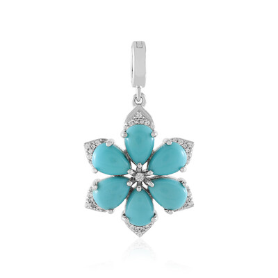 Turquoise Silver Pendant