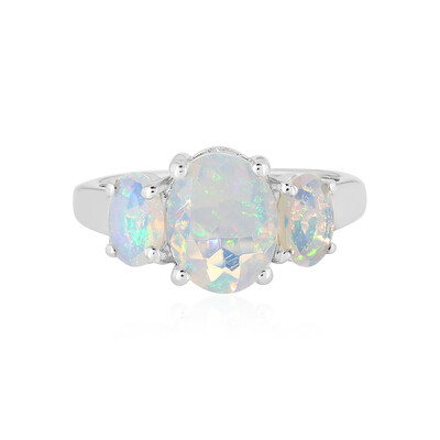 Welo Opal Silver Ring