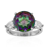 Mystic Quartz Silver Ring