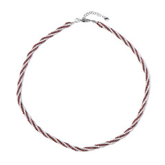 Indian Garnet Silver Necklace