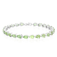 Paraiba Tourmaline Silver Bracelet