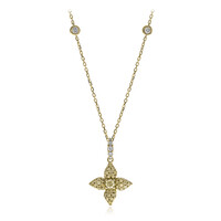 14K SI2 Yellow Diamond Gold Necklace (CIRARI)