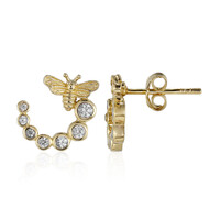 Zircon Silver Earrings