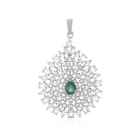 Grandidierite Silver Pendant