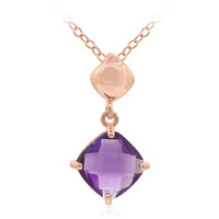 Moroccan Amethyst Silver Necklace