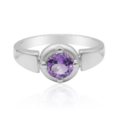 Amethyst Silver Ring