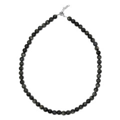 Eagle Eye Agate Silver Necklace