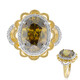 9K Bulgarian Sphalerite Gold Ring