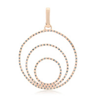 Fancy Diamond Silver Pendant