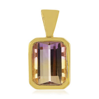 Ametrine Silver Pendant