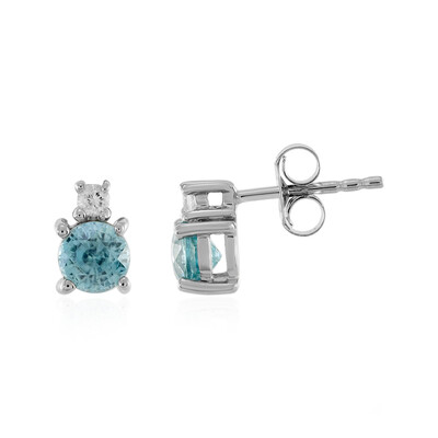 Ratanakiri Zircon Silver Earrings