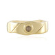I2 Brown Diamond Silver Ring
