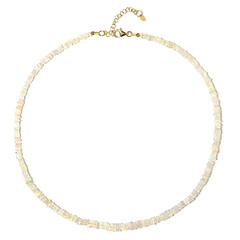 Welo Opal Silver Necklace