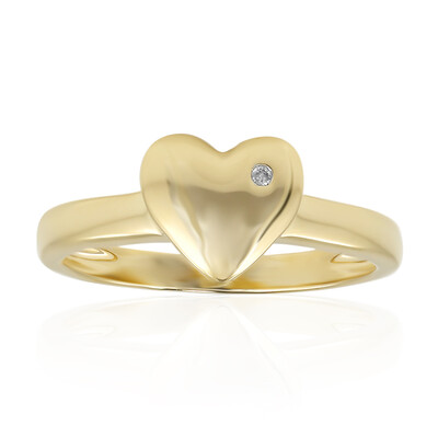 9K SI1 (G) Diamond Gold Ring (Annette)