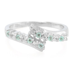 Paraiba Tourmaline Silver Ring