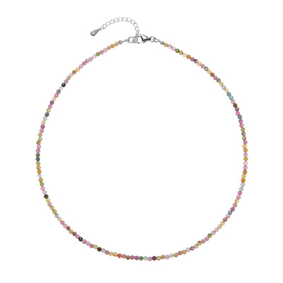 Tourmaline Silver Necklace