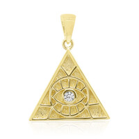 Zircon Silver Pendant
