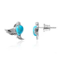 Turquoise Silver Earrings