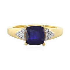 Madagascar Blue Sapphire Silver Ring