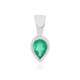 Green Onyx Silver Pendant