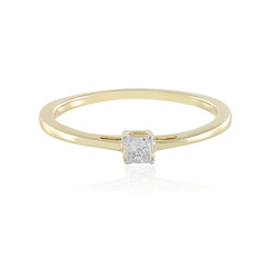 9K SI1 (H) Diamond Gold Ring
