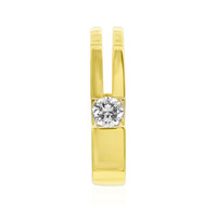 18K IF (D) Diamond Gold Pendant