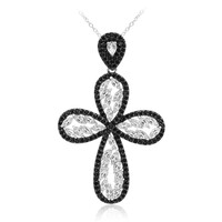 White Topaz Silver Necklace