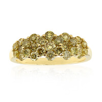 14K SI1 Yellow Diamond Gold Ring (CIRARI)