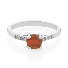 Salamanca Fire Opal Silver Ring