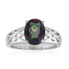 Mystic Quartz Silver Ring