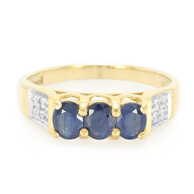 Kanchanaburi Sapphire Silver Ring