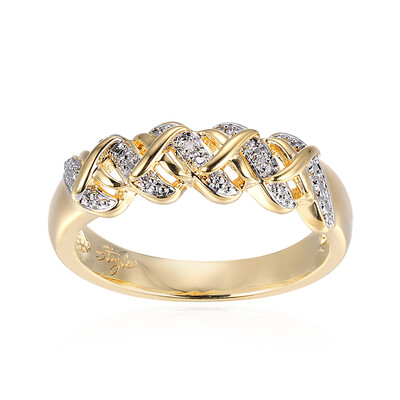 I3 (I) Diamond Brass Ring (Juwelo Style)