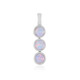 Welo Opal Silver Pendant