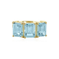 Sky Blue Topaz Silver Ring