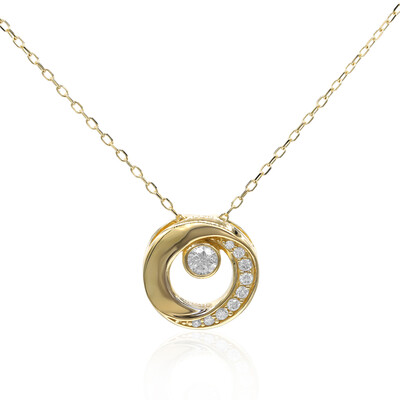 14K I1 (H) Diamond Gold Necklace (CIRARI)