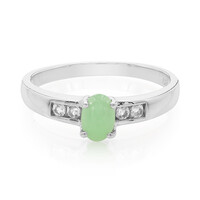 Imperial Chrysoprase Silver Ring