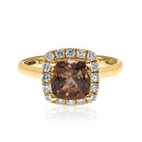 9K Unheated Tanzanite Gold Ring