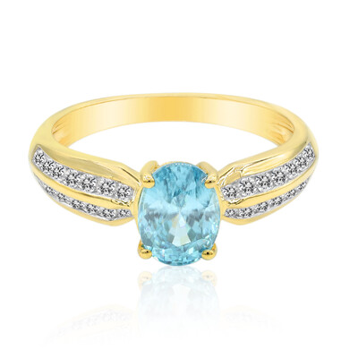 9K Ratanakiri Zircon Gold Ring (Adela Gold)