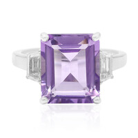 Amethyst Silver Ring