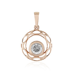 9K Zircon Gold Pendant (Ornaments by de Melo)