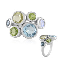 Sky Blue Topaz Silver Ring (KM by Juwelo)