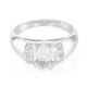 Petalite Silver Ring