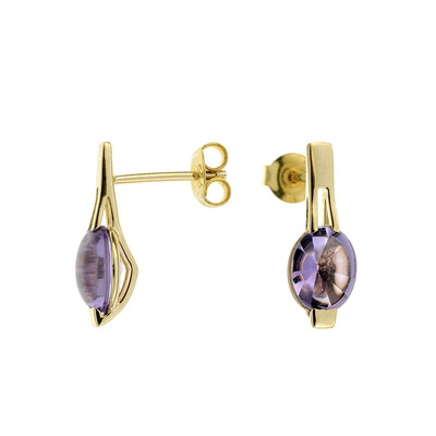 9K Amethyst Gold Earrings (dagen)