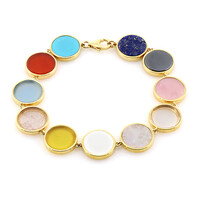 Turquoise Silver Bracelet (Juwelo Bauhaus)